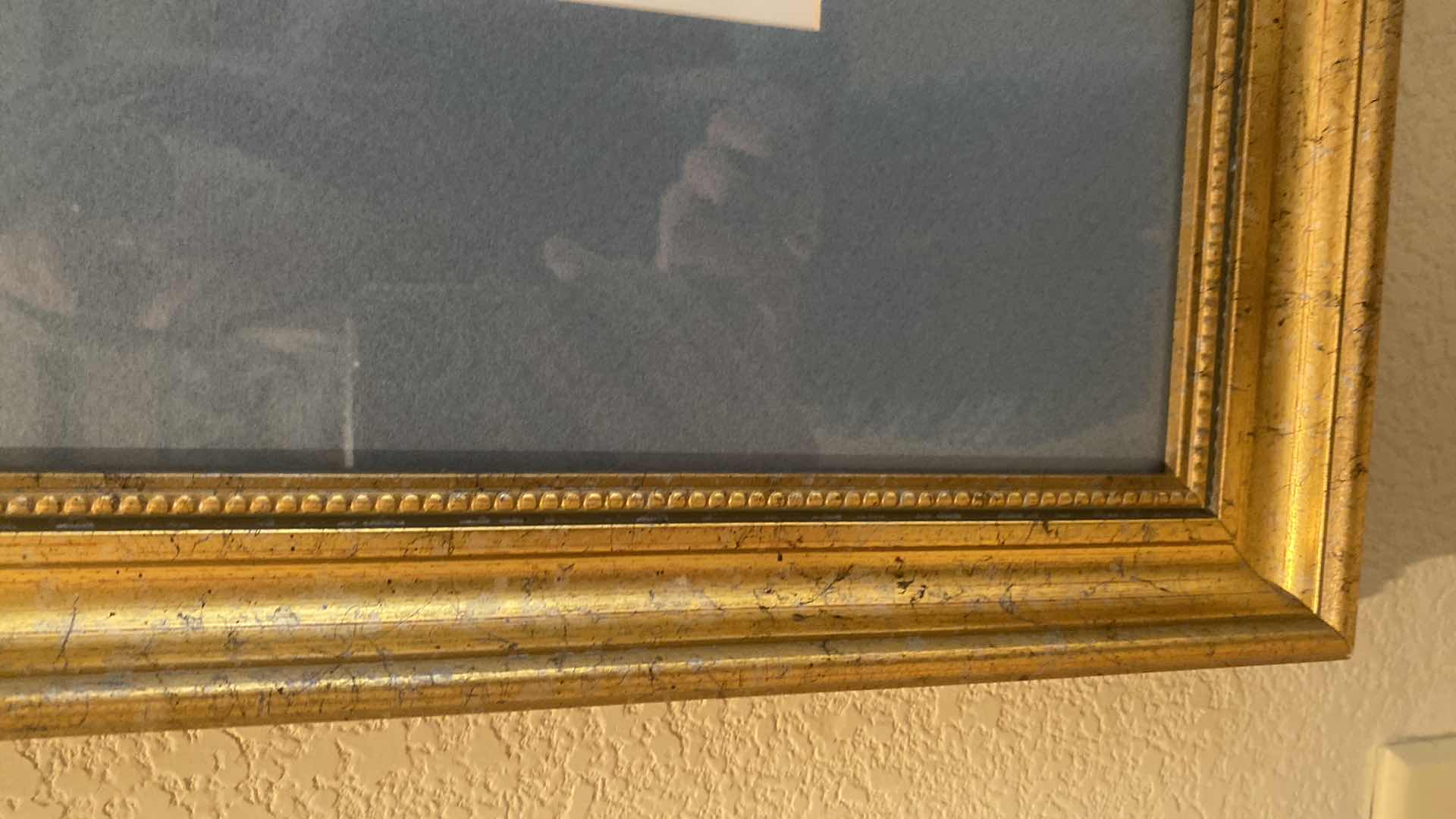 Photo 1 of GOLD FRAMED FRUIT IN BOWL ARTWORK 25 1/2” X 24”