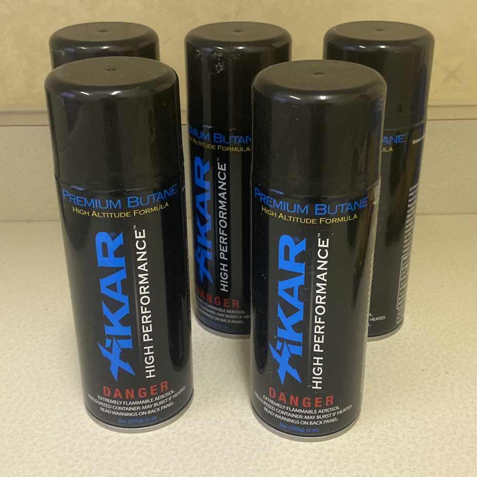 Photo 1 of 5-CANS OF HIGH PERFORMANCE BUTANE