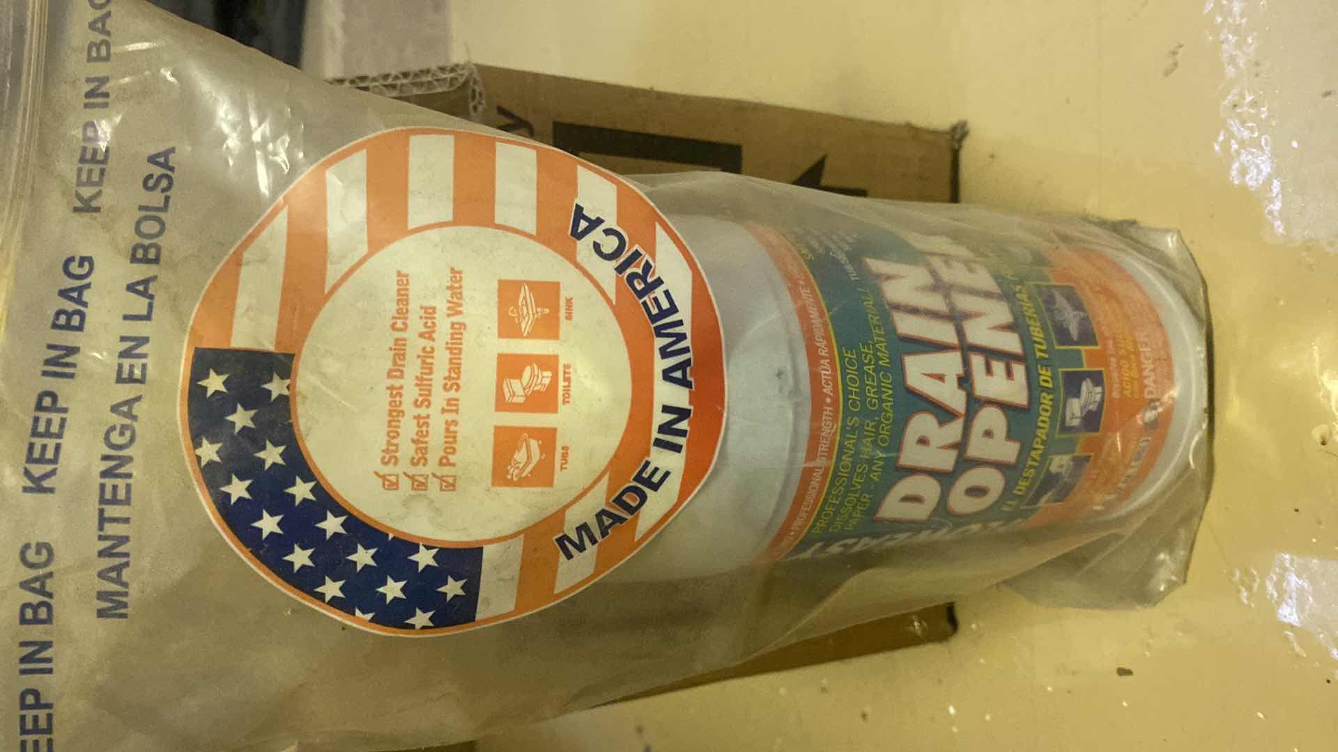 Photo 1 of 5-BOTTLES OF FLOW EASY DRAIN OPENER