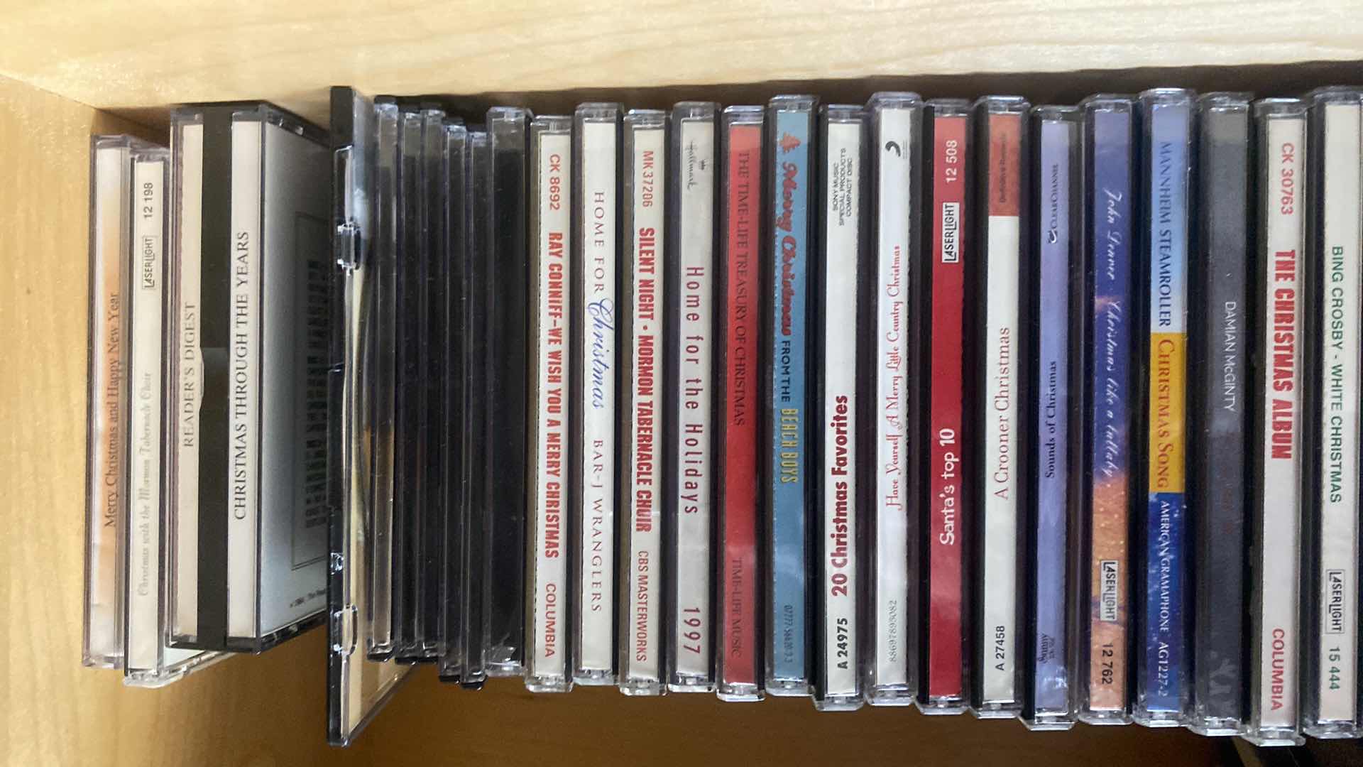 Photo 1 of CONTENTS OF DRAWER-DVDS AND CDS