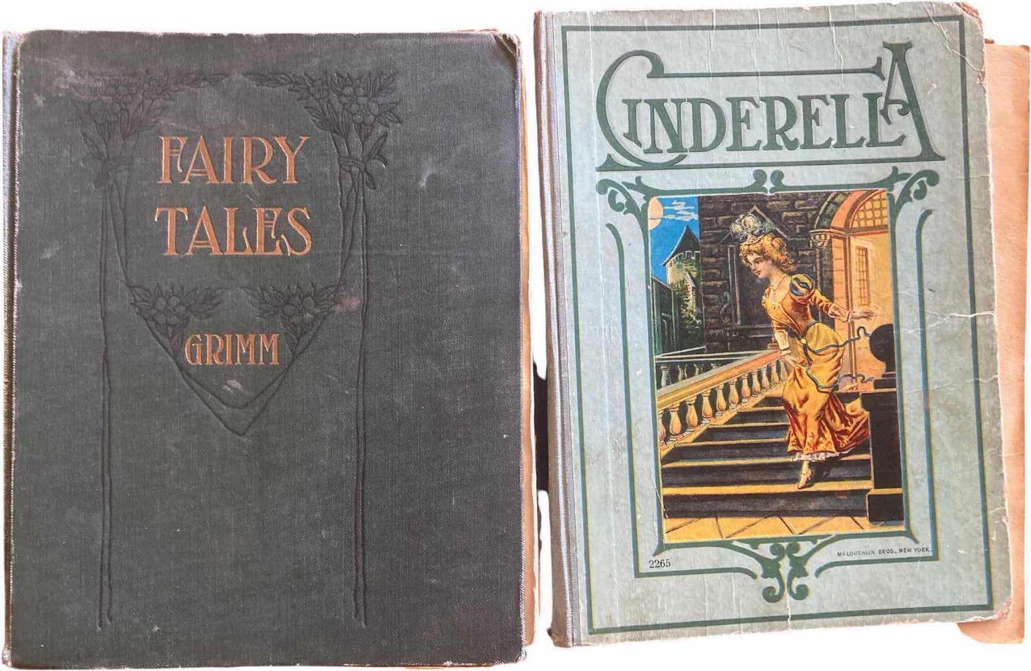 Photo 1 of VINTAGE FAIRYTALES GRIM AND CINDERELLA BOOKS