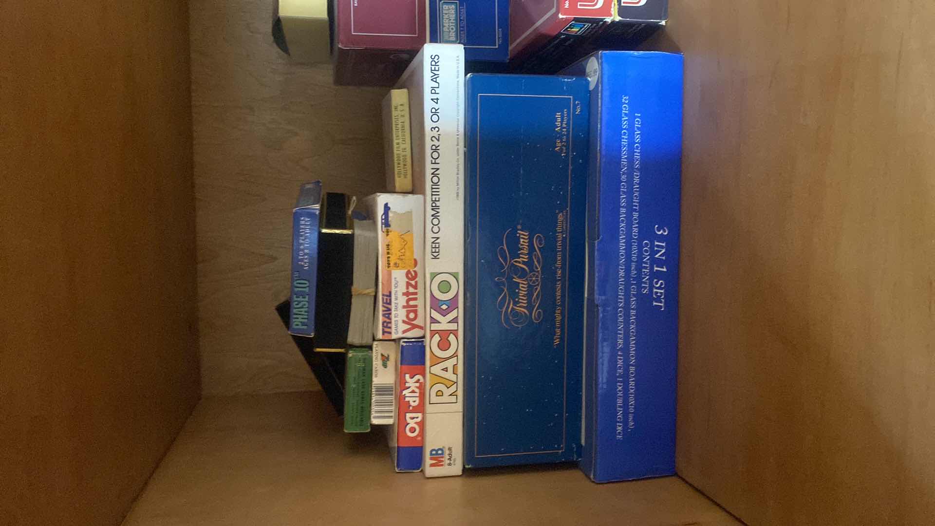 Photo 1 of CONTENTS OF SHELF GAMES