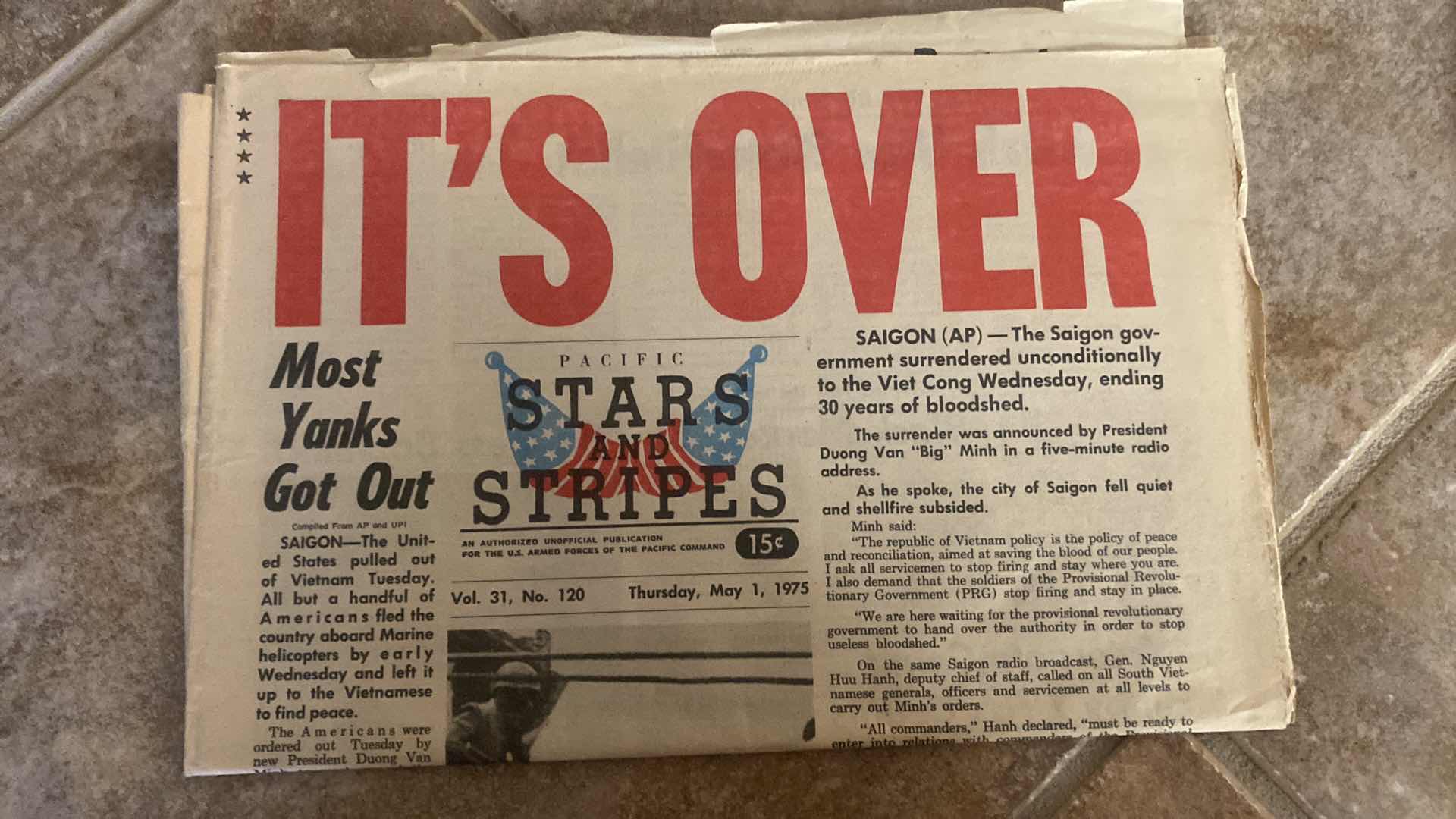 Photo 1 of 5-VINTAGE NEWSPAPERS