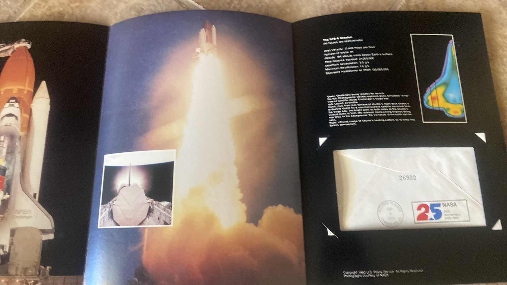 Photo 1 of THE TOMBSTONE PAPER & EIGHT FLIGHT COVER USPS NASA WITH COMMEMORATIVE STAMP