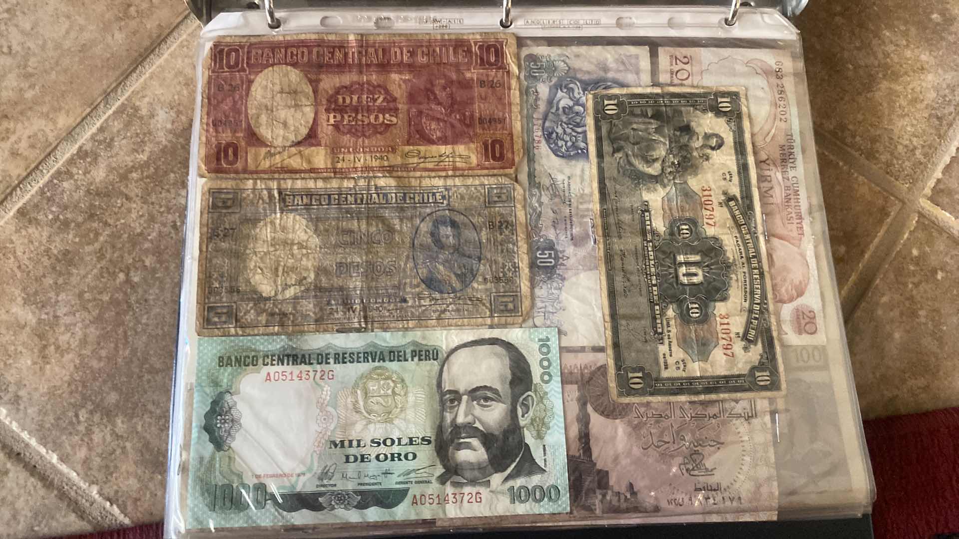 Photo 1 of FOREIGN COUNTRIES CURRENCY COLLECTION