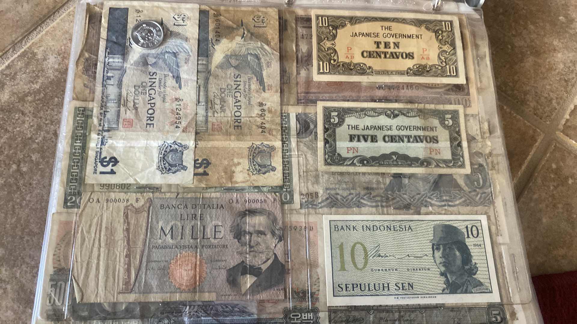 Photo 1 of FOREIGN COUNTRIES CURRENCY COLLECTION