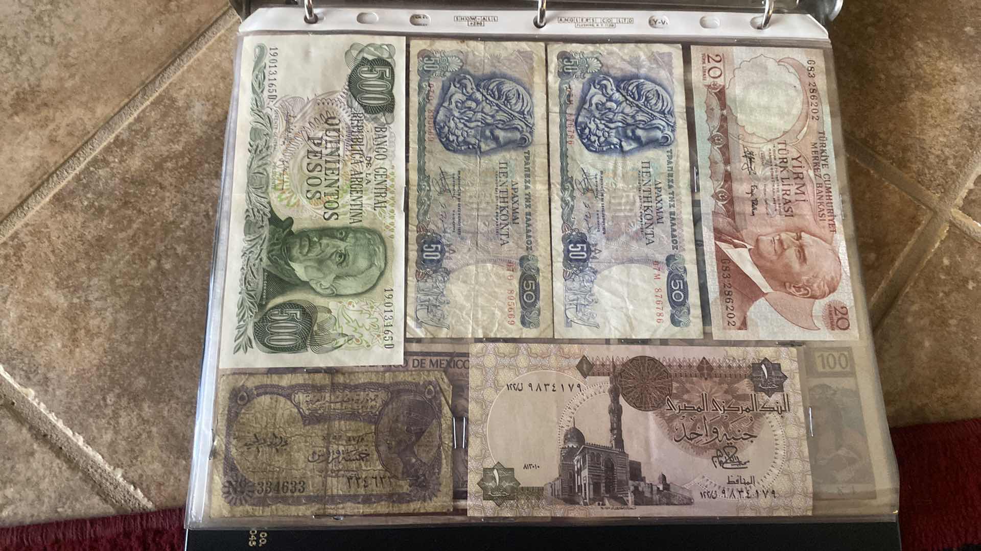 Photo 1 of FOREIGN COUNTRIES CURRENCY COLLECTION