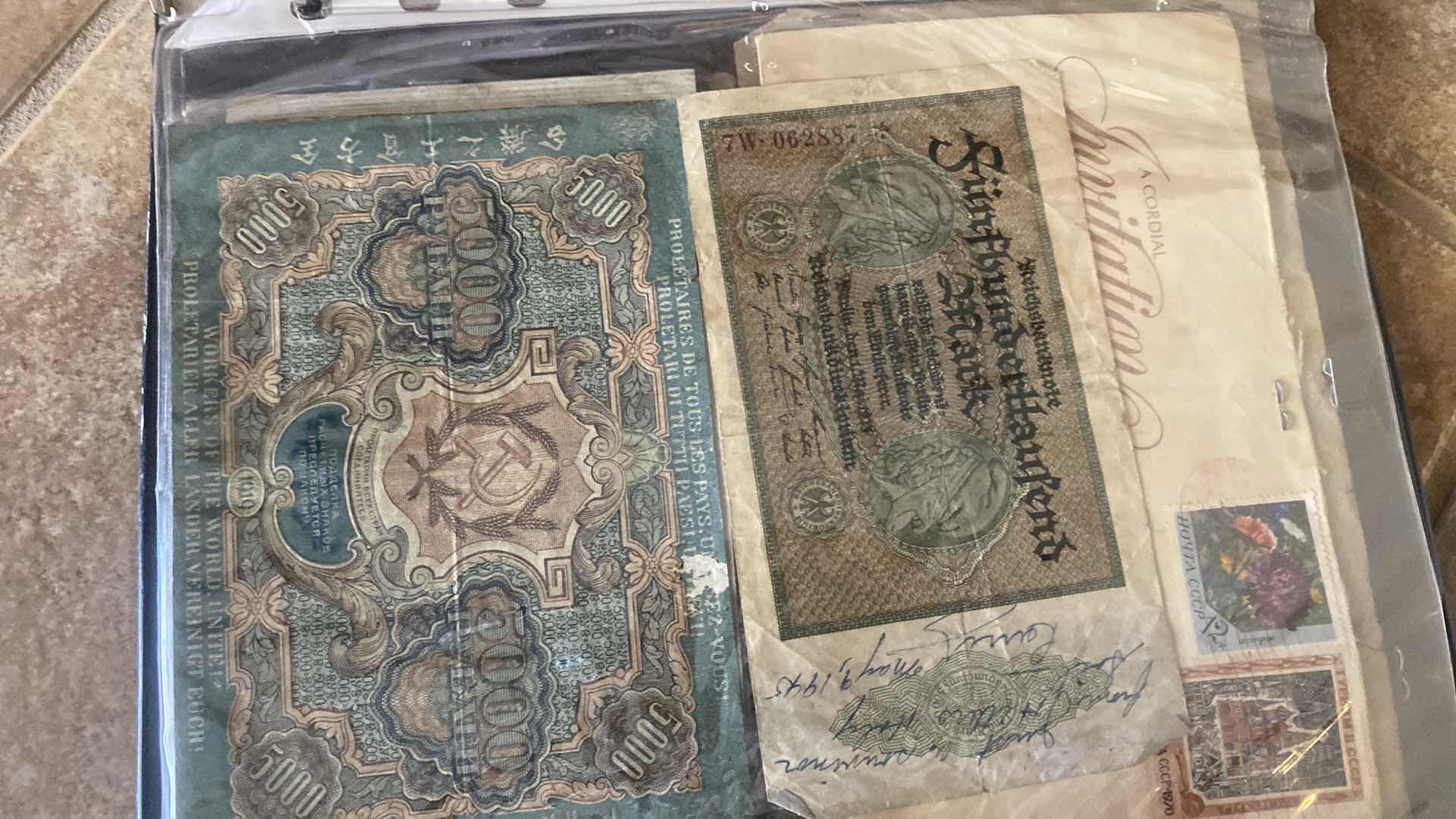 Photo 1 of FOREIGN COUNTRIES CURRENCY COLLECTION