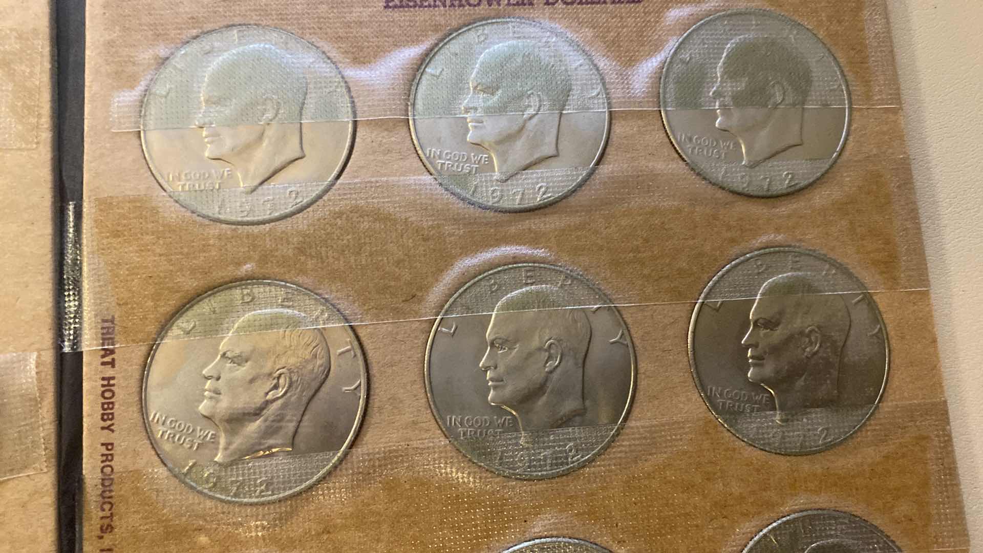 Photo 1 of 36-1970’s EISENHOWER DOLLARS