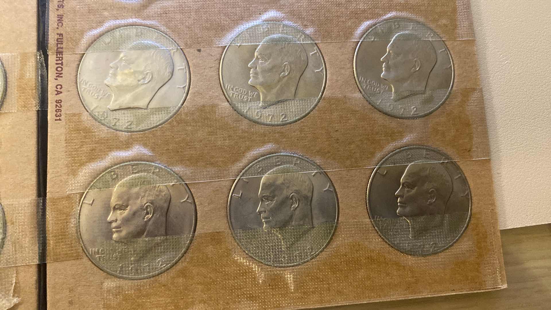 Photo 1 of 36-1970’s EISENHOWER DOLLARS