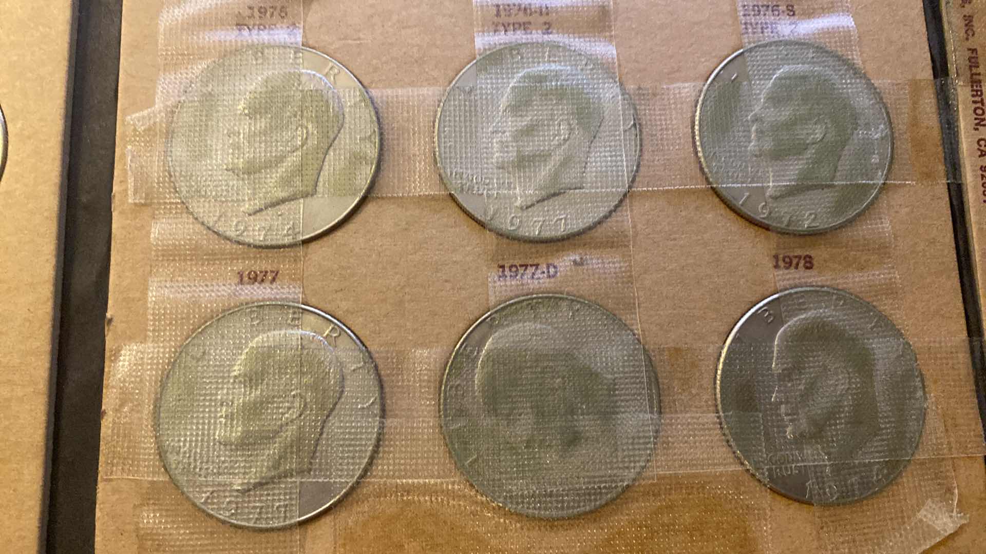 Photo 1 of 36-1970’s EISENHOWER DOLLARS