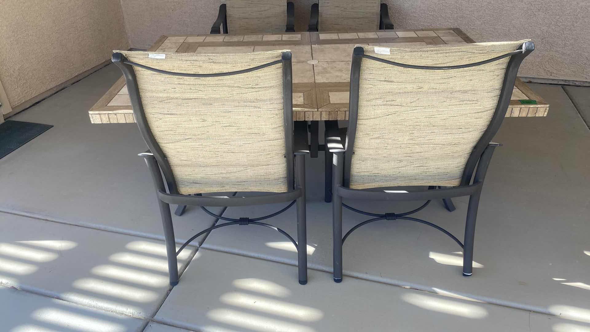 Photo 1 of 2-TROPITONE SLING BACK PATIO DINING CHAIRS FROM MR. POOL AND MRS. PATIO (2 SETS AVAILALE EACH SOLD SEPARATELY)
