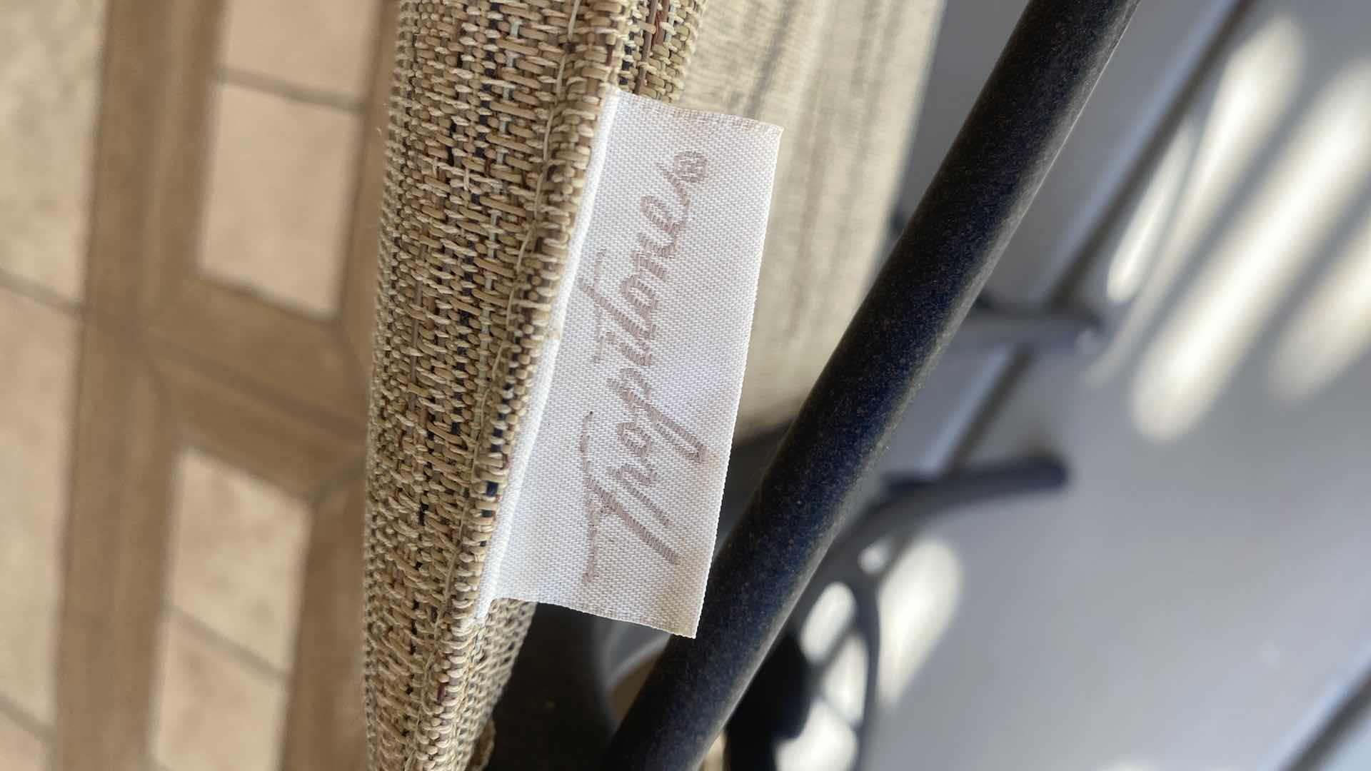 Photo 1 of 2-TROPITONE SLING BACK PATIO DINING CHAIRS FROM MR. POOL AND MRS. PATIO (2 SETS AVAILALE EACH SOLD SEPARATELY)