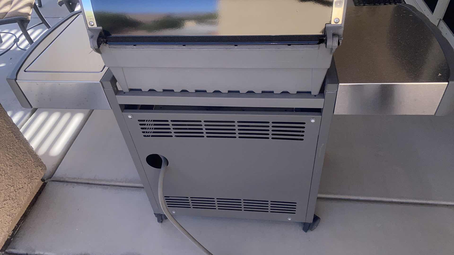 View 6 of WEBER NATURAL GAS GENESIS GRILL WITH SIDE BURNER 58” X 25 1/2” H 47”