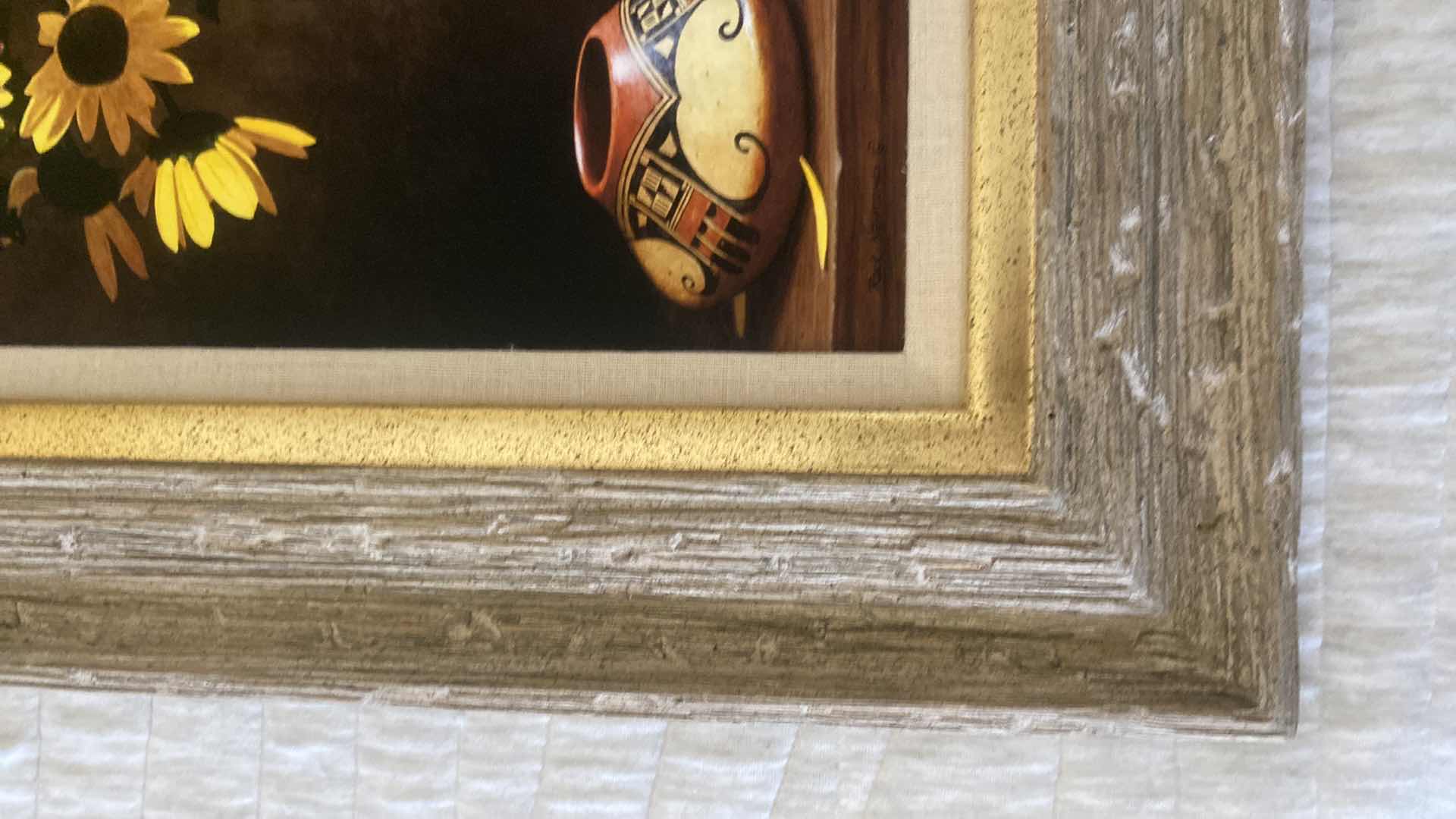 Photo 1 of FRAMED ART LIMITED EDITION GICLEE PRINT “HOPI MAGIC” BY ROCK NEWCOMB NUMBER 15 OF 100 WITH CERTIFICATE OF AUTHENTICITY 25“ x 29“