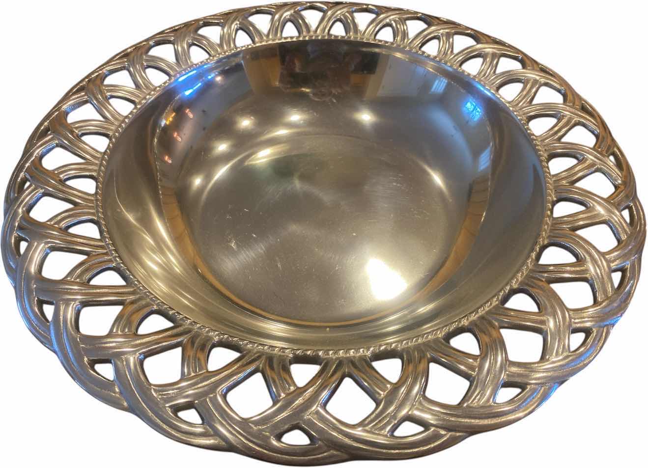 Photo 1 of WILTON ARMETALE HARVEST BOWL 14 1/2 INCHES WITH FAUX VEGETABLES