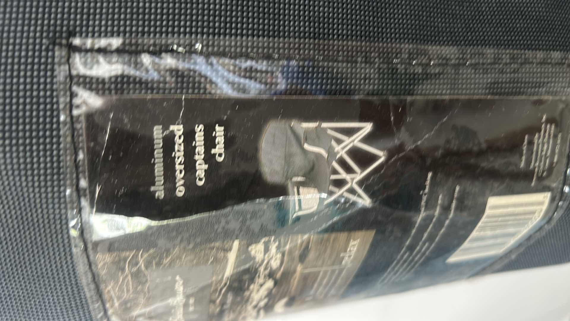 Photo 1 of TWO EDDIE BAUER OVERSIZE STADIUM CHAIRS