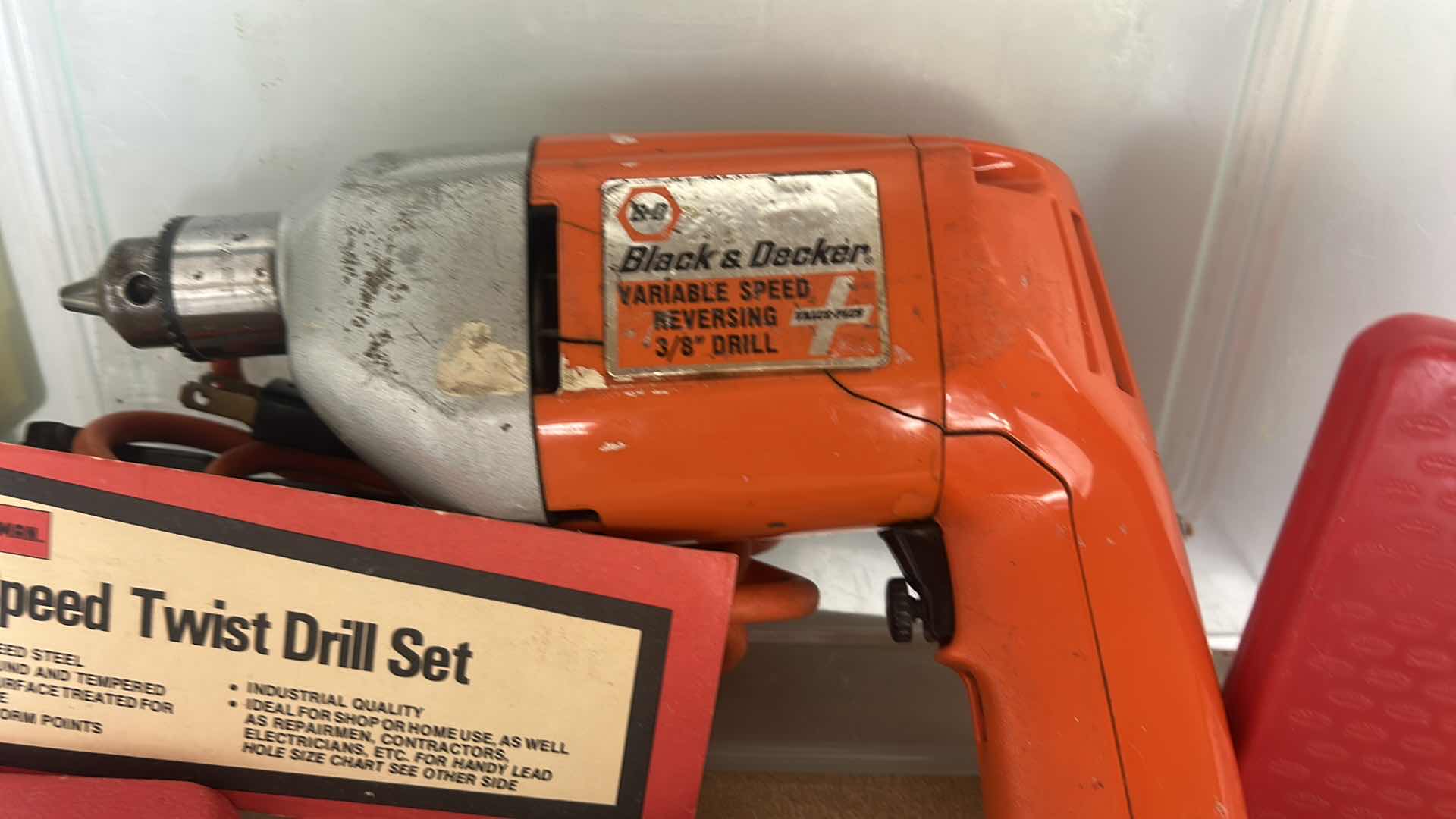 Photo 1 of BLACK & DECKER DRILL, POWER, SCREWDRIVER, SET AND MORE