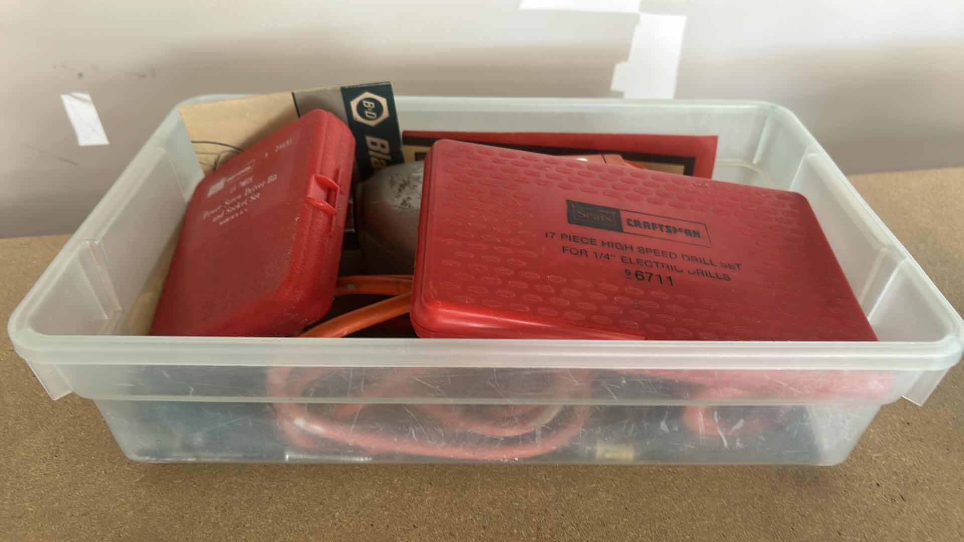 Photo 1 of BLACK & DECKER DRILL, POWER, SCREWDRIVER, SET AND MORE