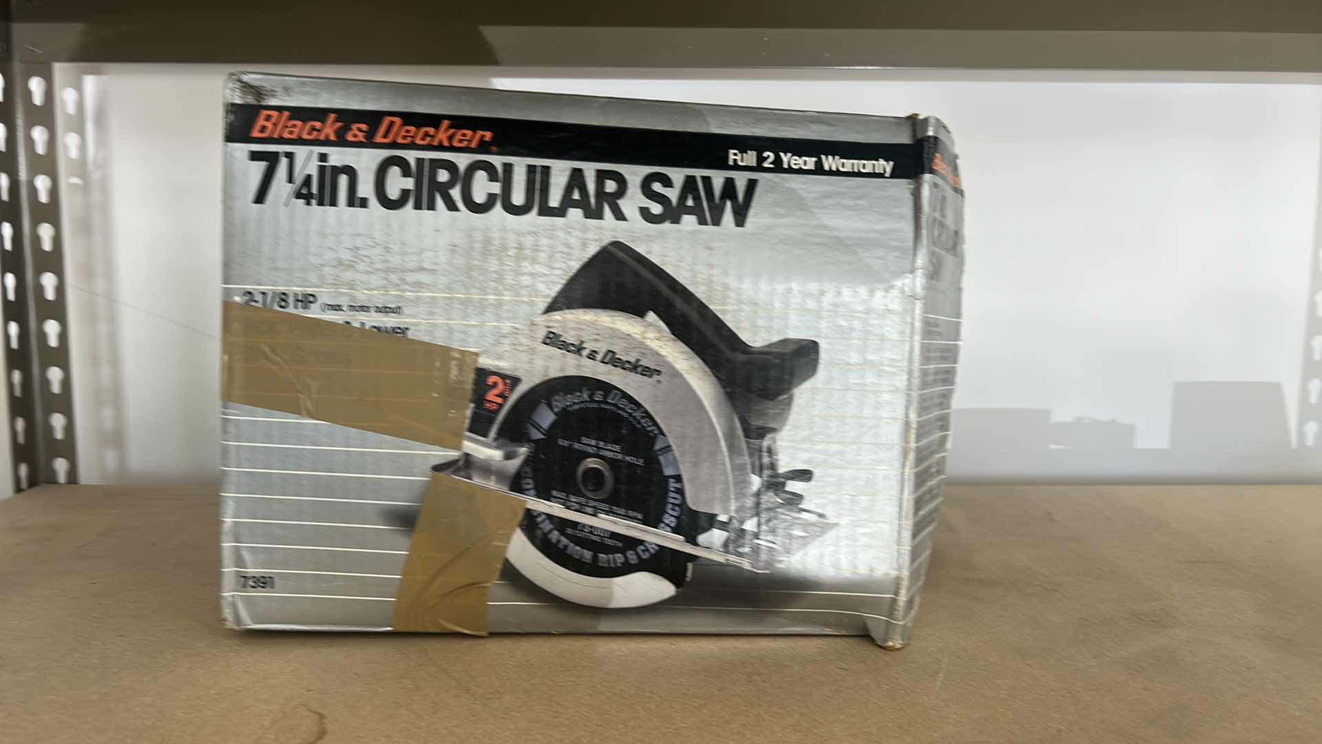 Photo 1 of BLACK & DECKER 7 1/4 INCH CIRCULAR SAW