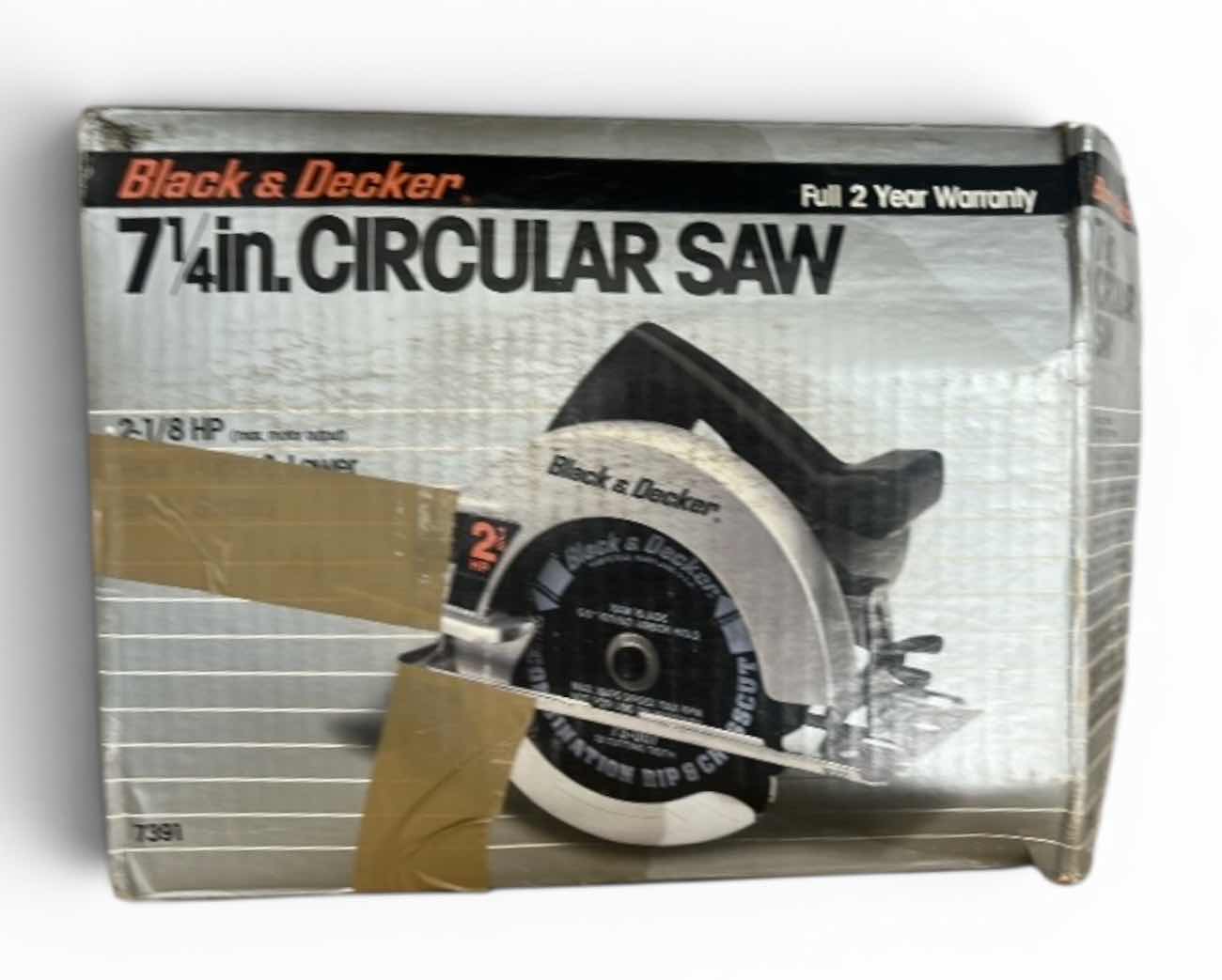 Photo 1 of BLACK & DECKER 7 1/4 INCH CIRCULAR SAW