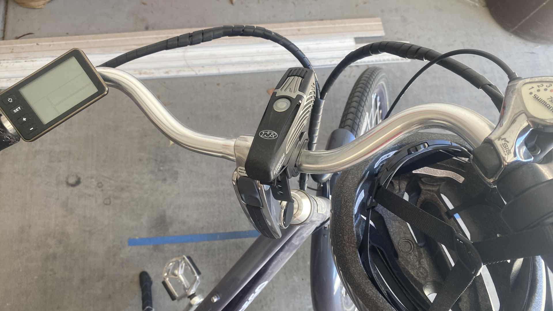View 5 of NO CHARGER******PEDEGO CITY COMMUTER 26 INCH BLACK ELECTRIC BIKE WITH & BIKE LOCK & HELMET & EXTRA BATTERY
