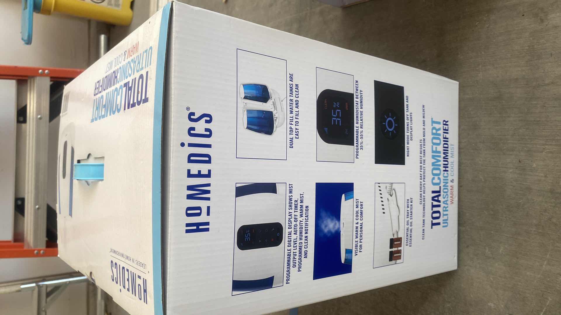 Photo 1 of NEW HOMEDICS TOTAL COMFORT HUMIDIFIER