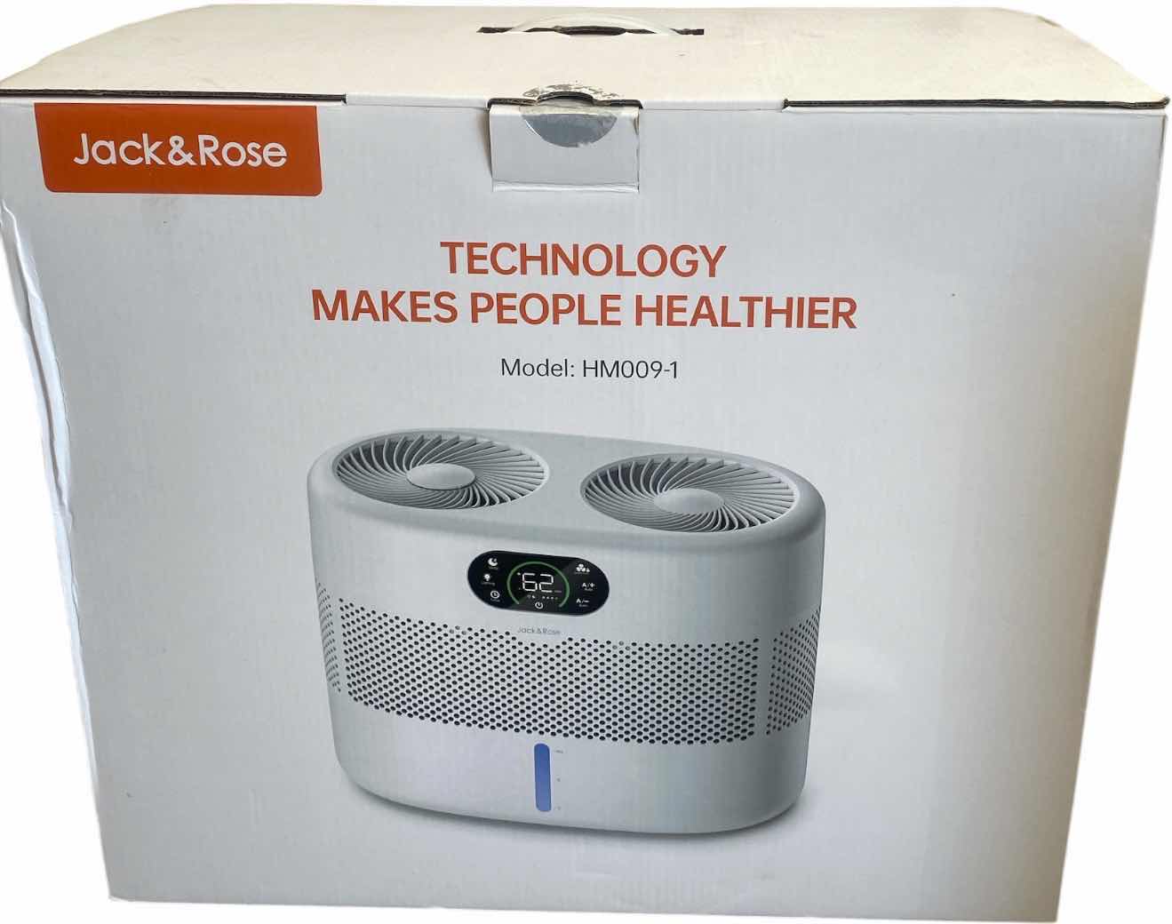 Photo 1 of NEW IN BOX JACK & ROSE REUSEABLE WICK EVAPORATIVE HUMIDIFIER