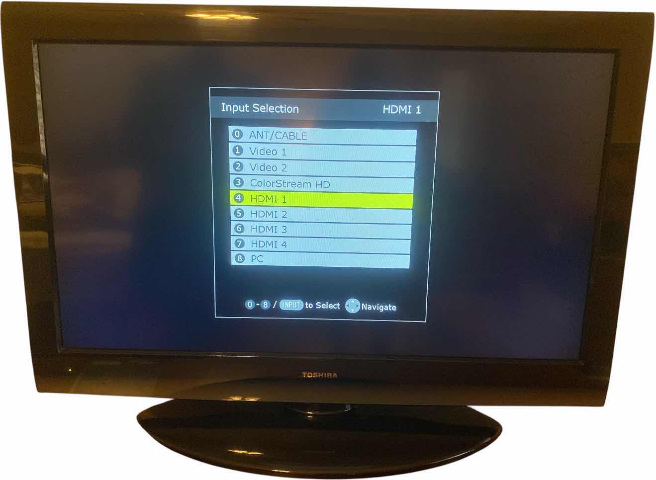 Photo 1 of 37” TOSHIBA TV WITH REMOTE