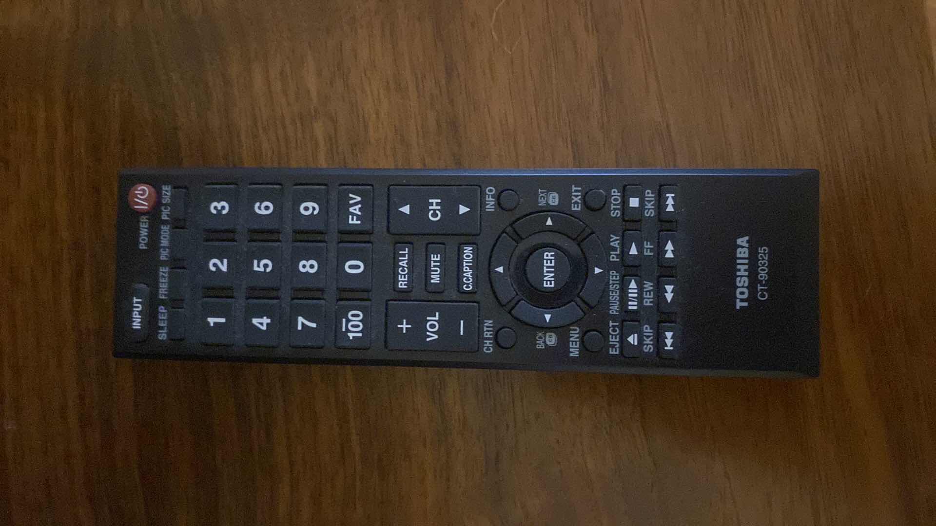 Photo 1 of 37” TOSHIBA TV WITH REMOTE
