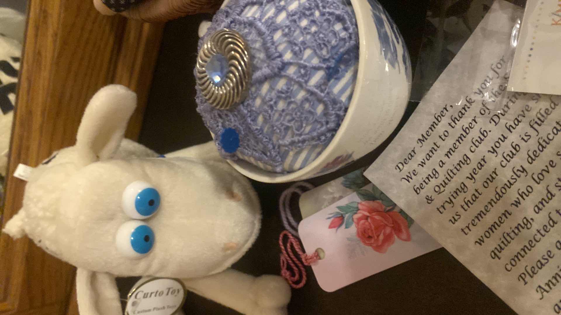 Photo 1 of STUFFED ANIMALS, SMALL POTS AND MORE
