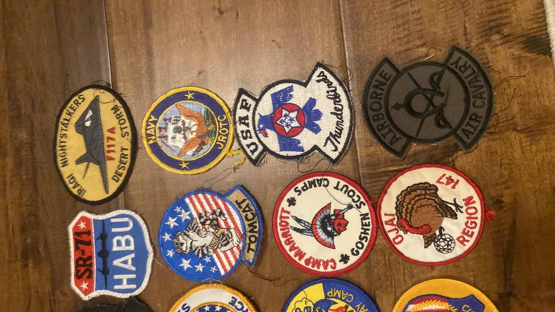 Photo 1 of MILITARY PATCHES & DISNEYLAND PATCHES