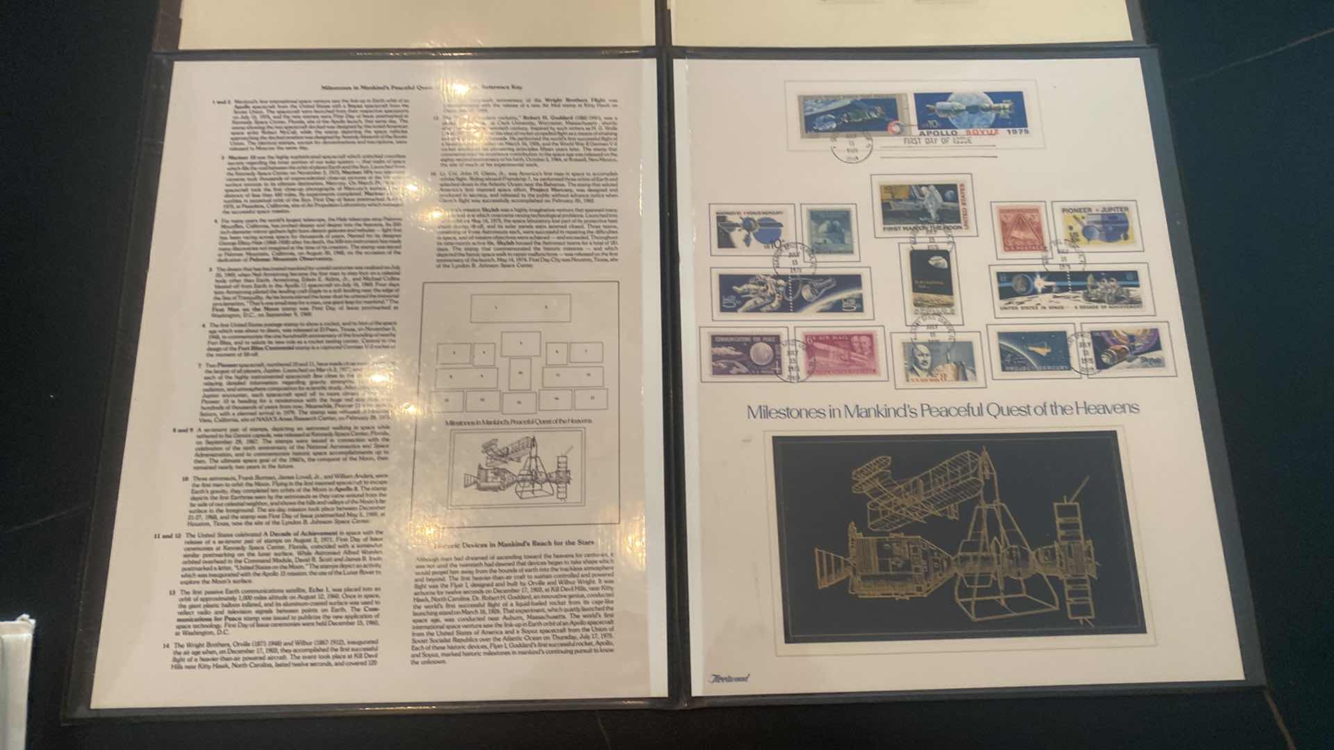 Photo 1 of FIRST DAY OF ISSUE STAMP COLLECTION & MILESTONES AND MANKIND PEOPLE QUESTS AND BICENTENNIAL OF FREEDOM JULY 4 76