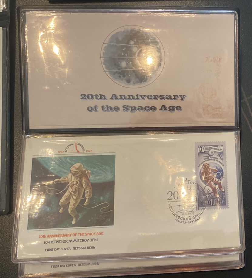 Photo 1 of 5-STAMP COLLECTIONS SPACE FIRST DAY OF ISSUE