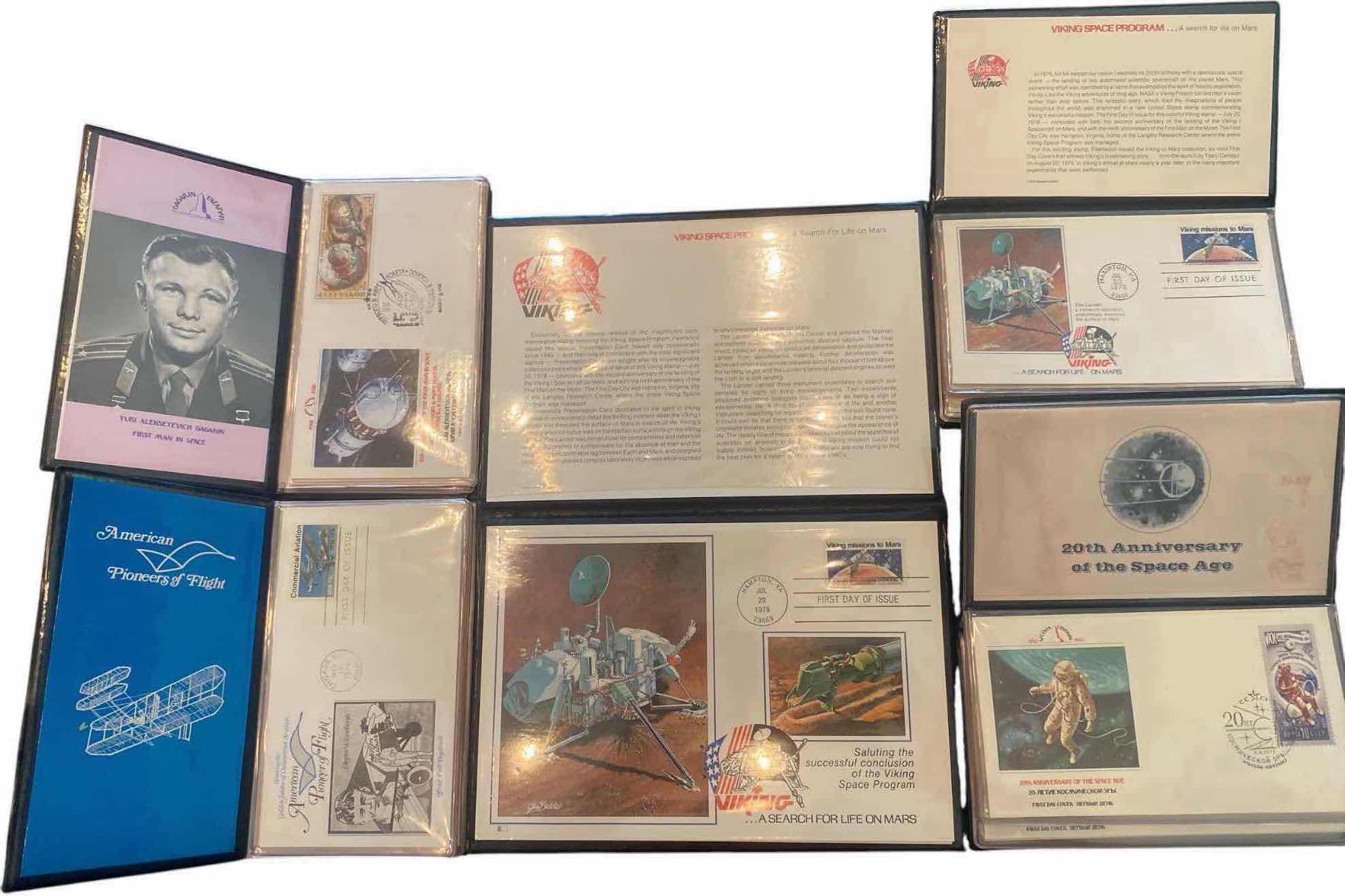 Photo 1 of 5-STAMP COLLECTIONS SPACE FIRST DAY OF ISSUE