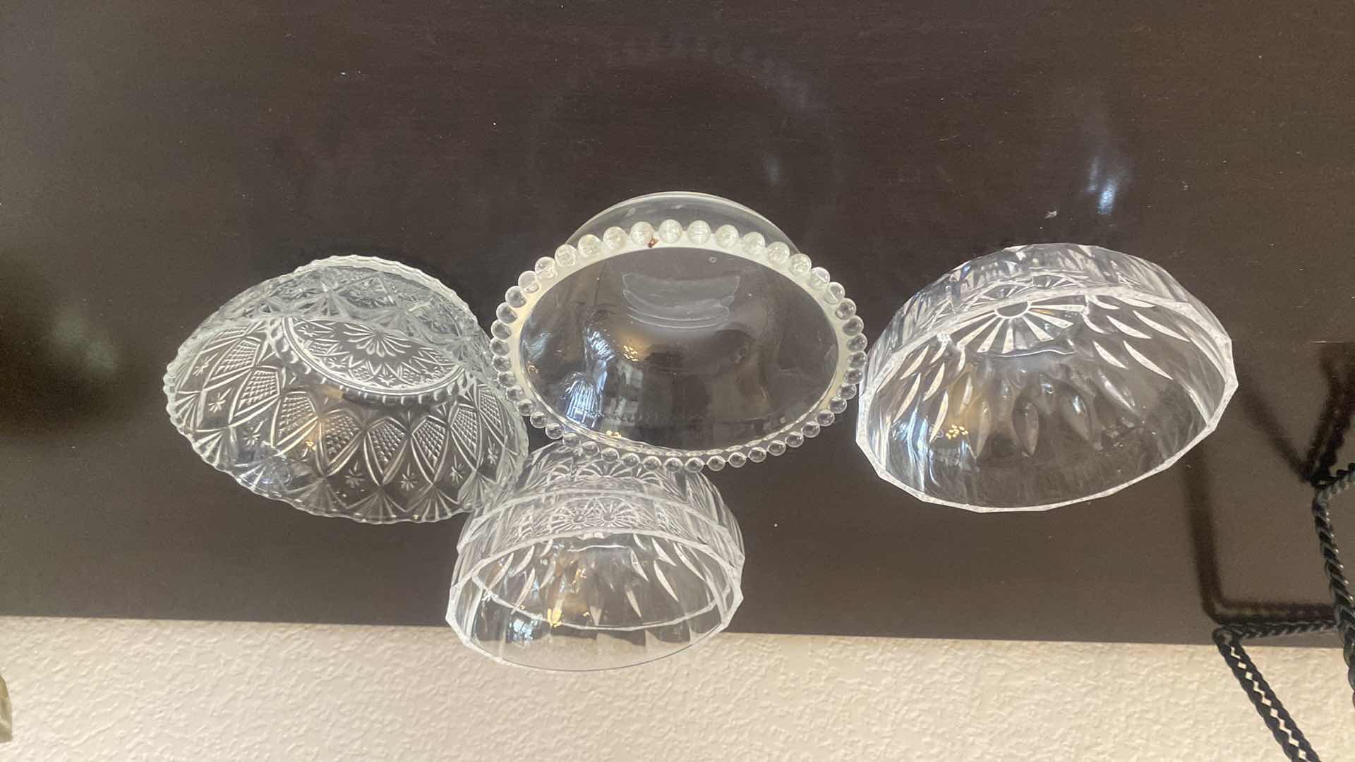Photo 1 of CUT GLASS PLATTER BOWLS & ODDS & ENDS CHINA