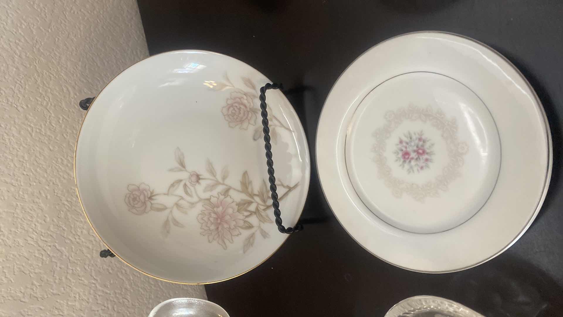 Photo 1 of CUT GLASS PLATTER BOWLS & ODDS & ENDS CHINA