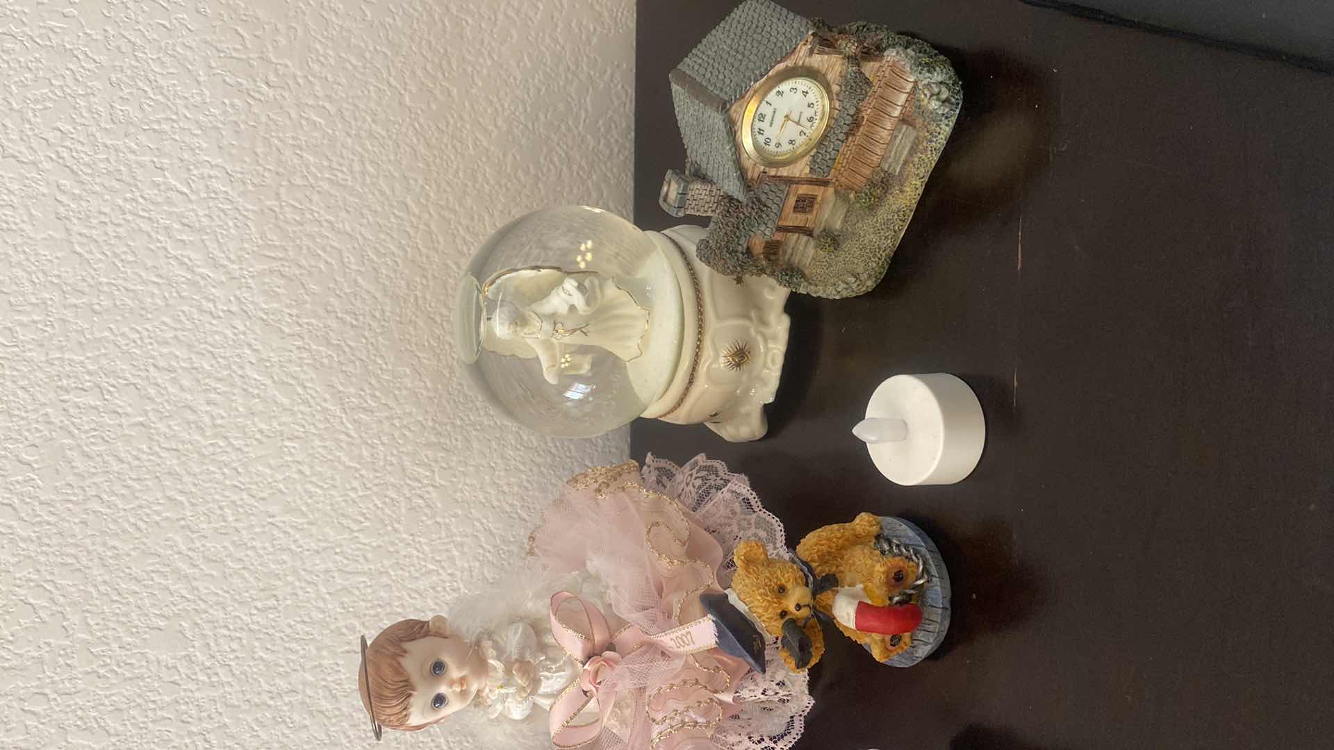 Photo 1 of HOLIDAY DECOR SNOW GLOBES BUNNY BANK TURKEY AND MORE
