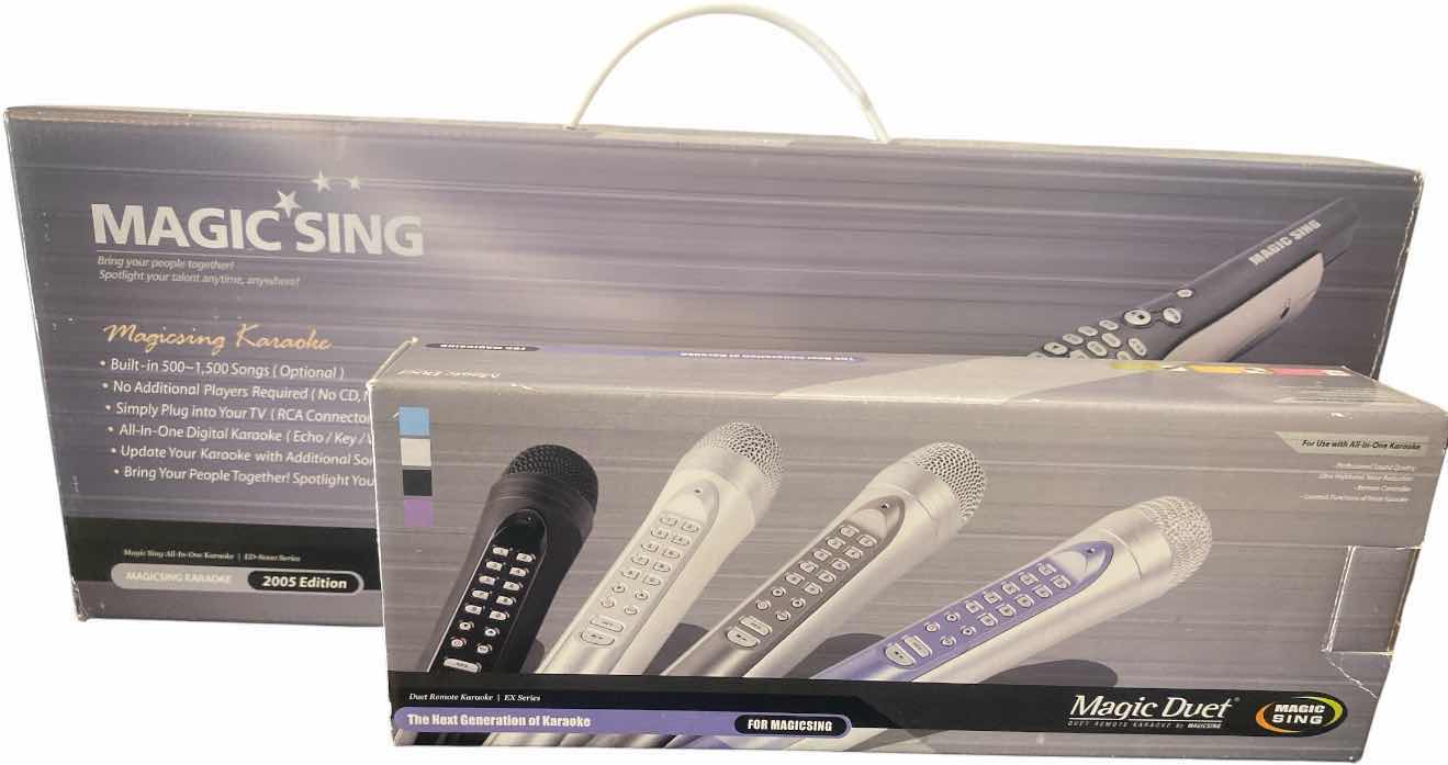 Photo 1 of MAGIC SING MICROPHONE AND DUET MICROPHONE