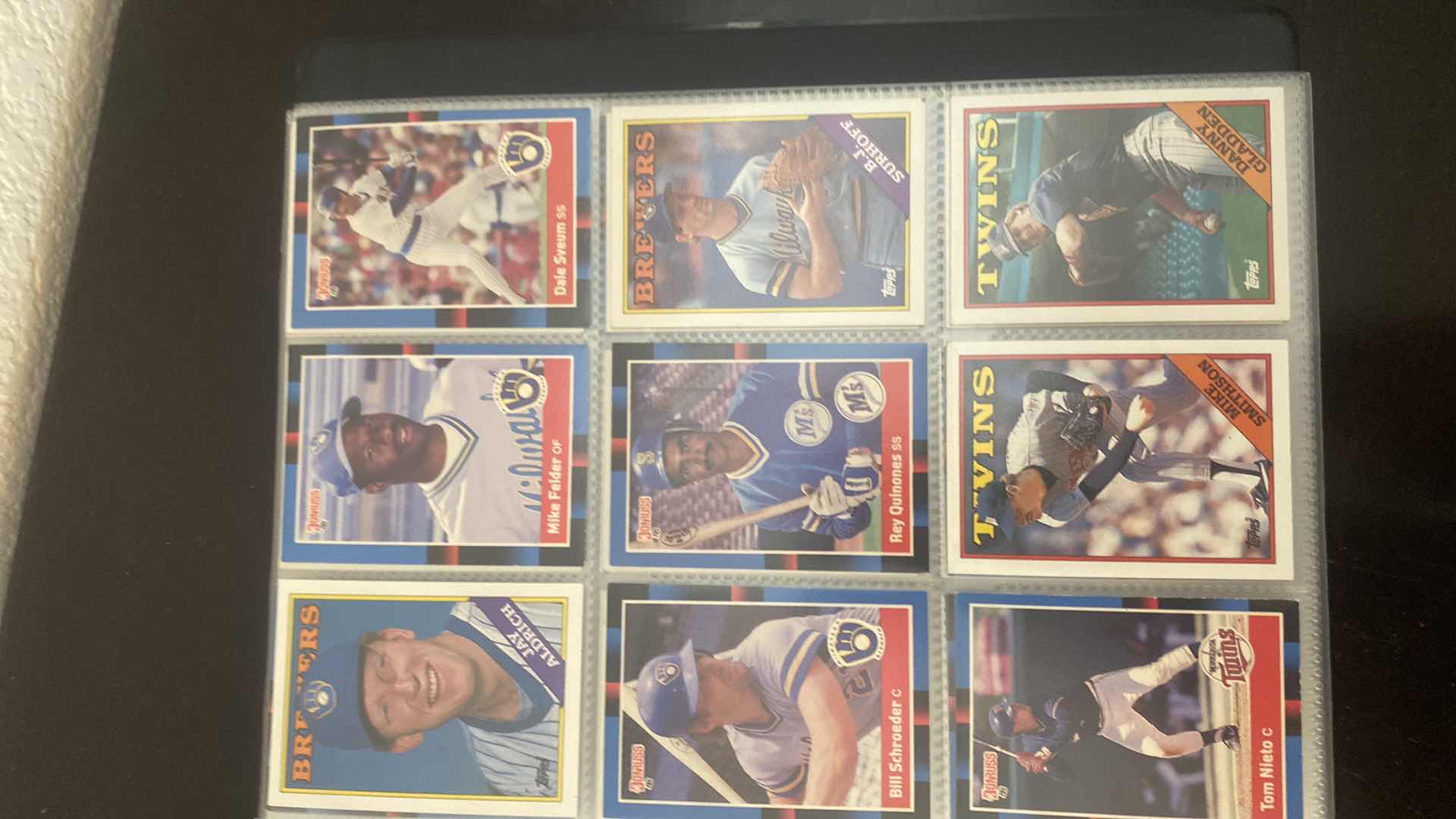 Photo 1 of BASEBALL CARD COLLECTION