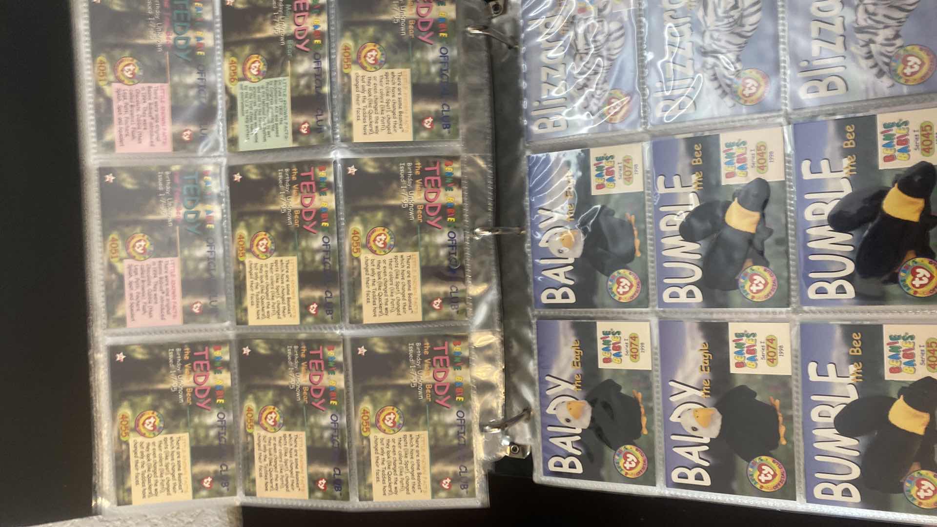 Photo 1 of BEANIE BABIES COLLECTOR CARDS IN BINDER