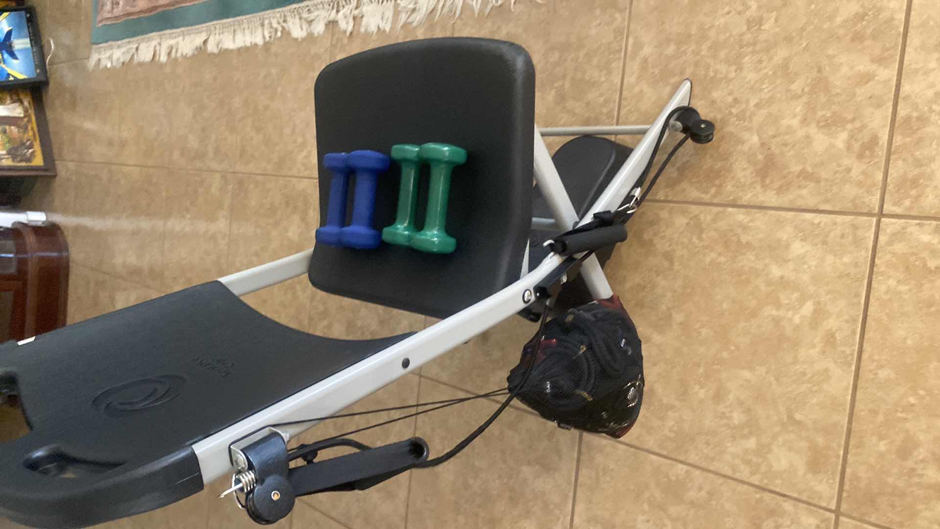 View 7 of VQ ACTION RESISTANCE CHAIR WITH ACCESSORIES AND HAND WEIGHTS
