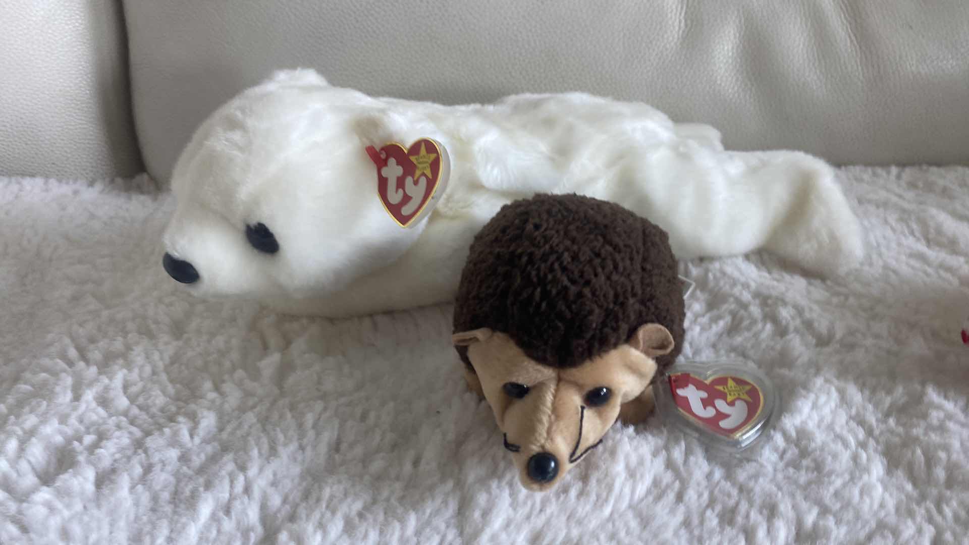 View 3 of 1 BEANIE BUDDY AND 3 BEANIE BABIES