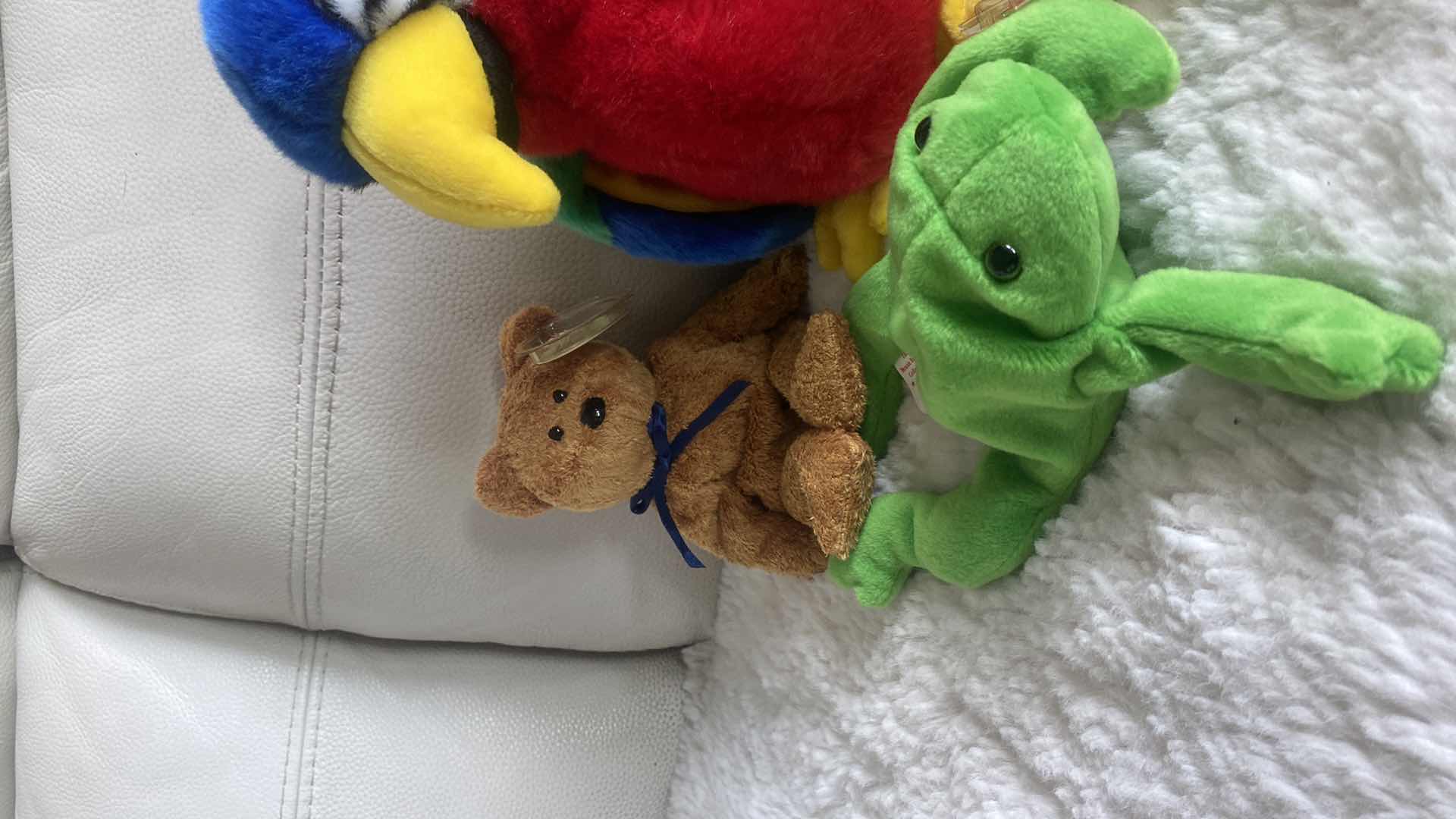 View 2 of 1 BEANIE BUDDY AND 3 BEANIE BABIES
