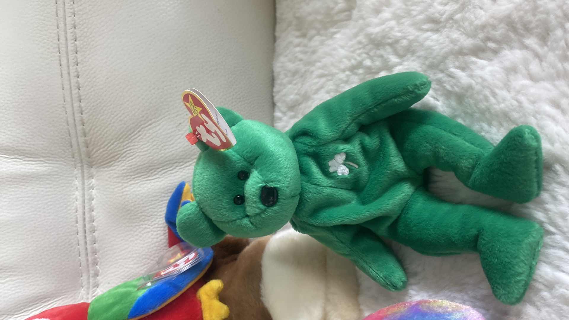 View 2 of 1 BEANIE BUDDY AND 3 BEANIE BABIES