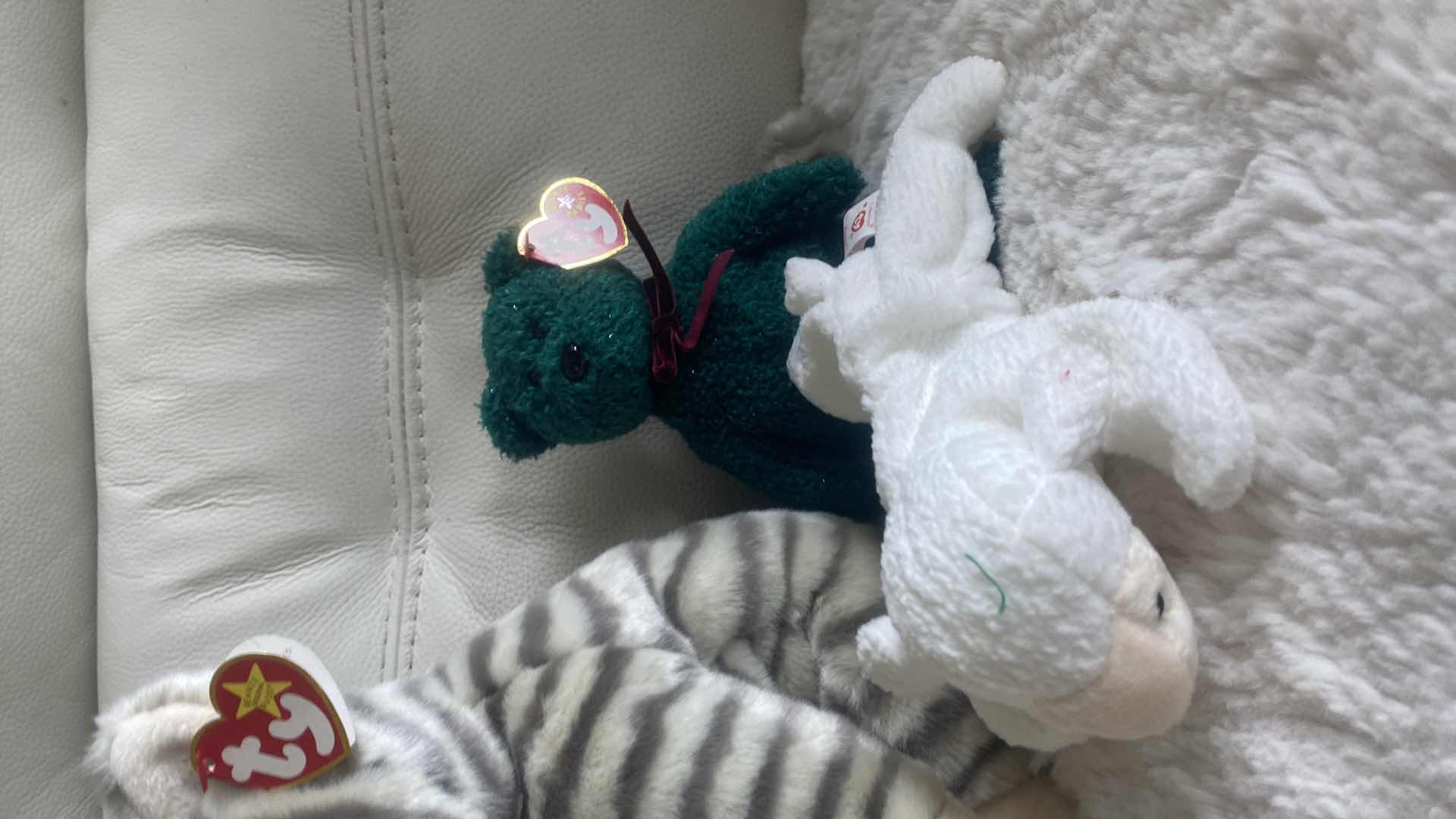 Photo 1 of 1 BEANIE BUDDY AND 3 BEANIE BABIES