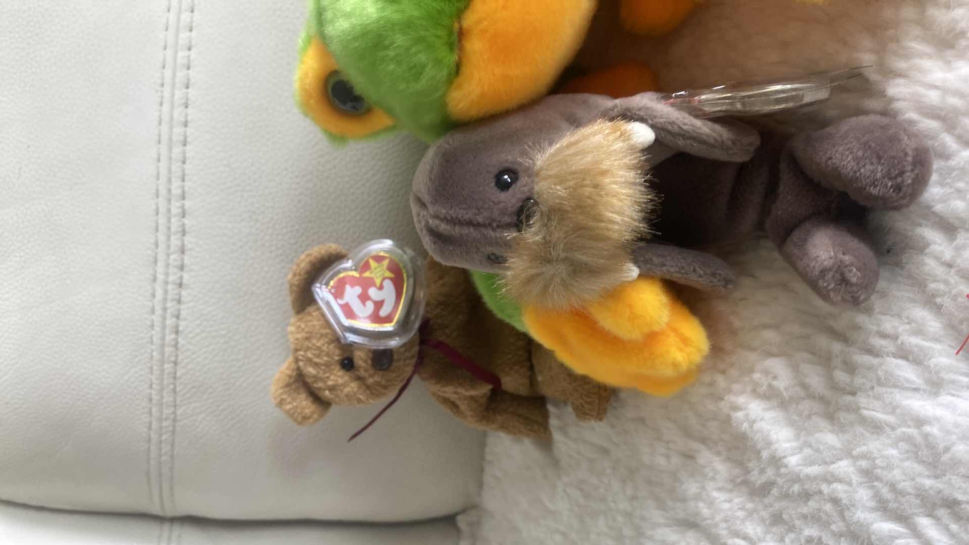 View 2 of 1 BEANIE BUDDY AND 3 BEANIE BABIES