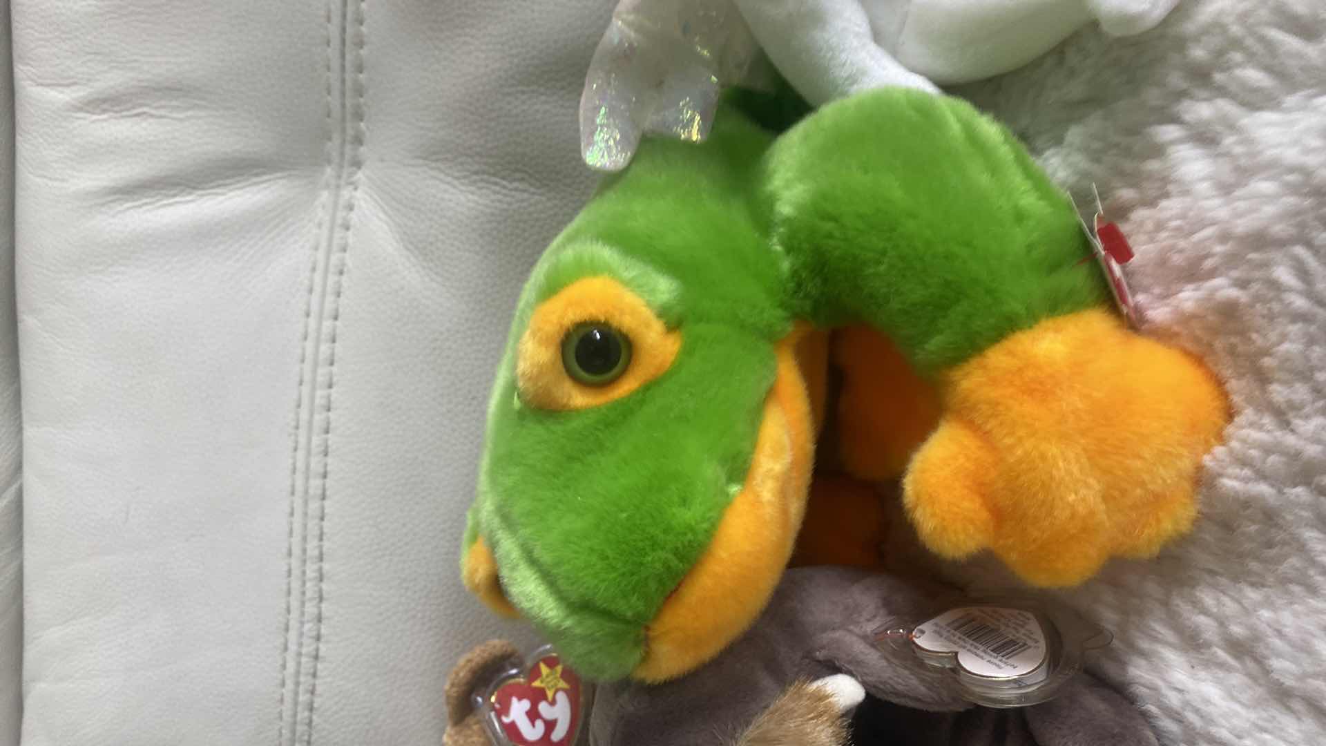 View 3 of 1 BEANIE BUDDY AND 3 BEANIE BABIES