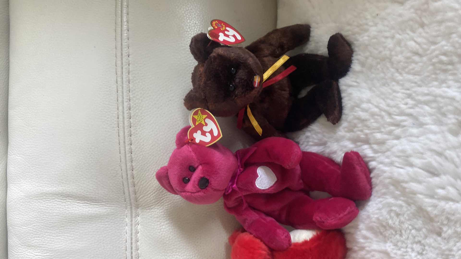 View 2 of 1 BEANIE BUDDY AND 3 BEANIE BABIES