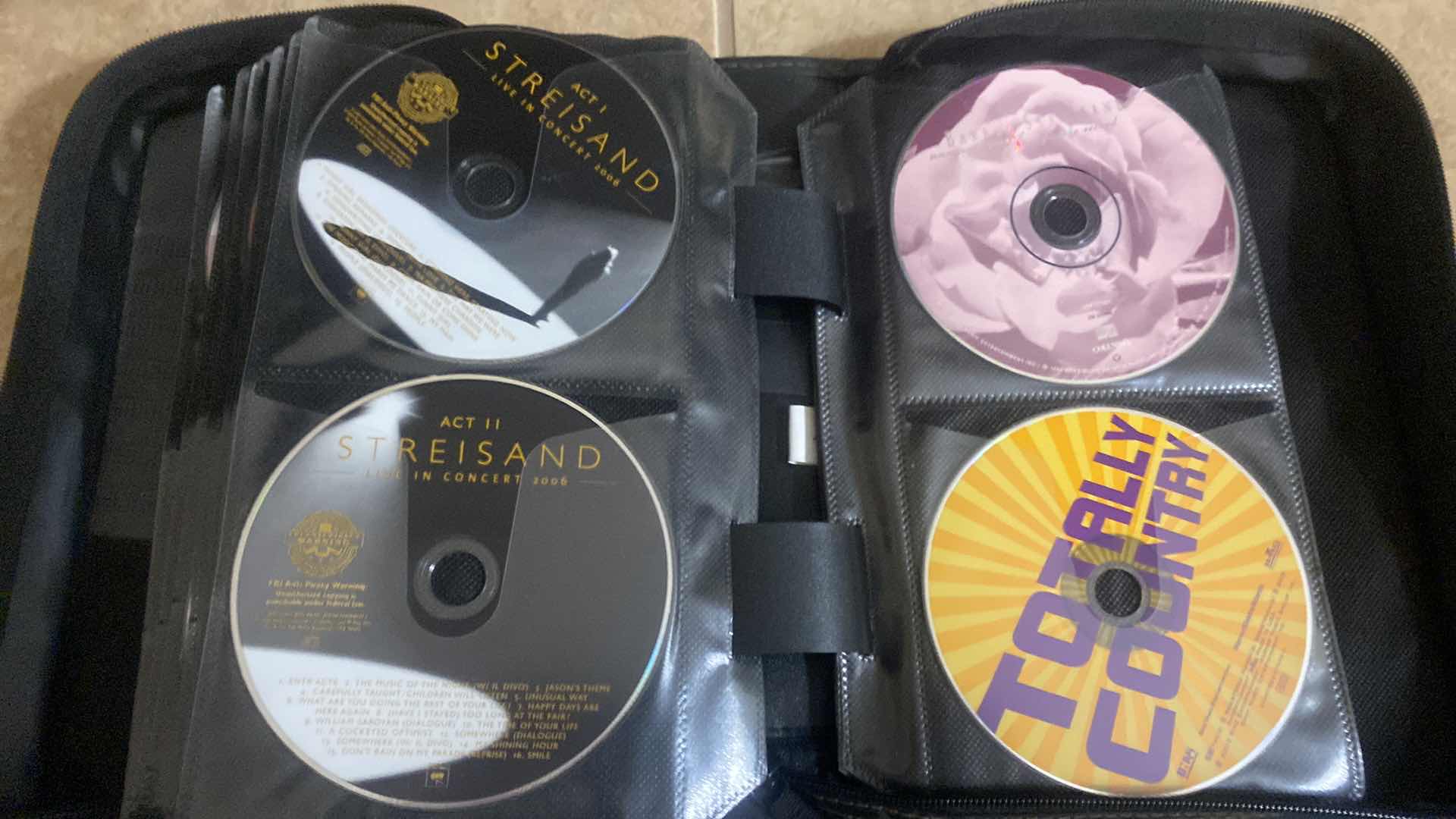 Photo 1 of CASE LOGIC CD WITH ASSORTED CDS